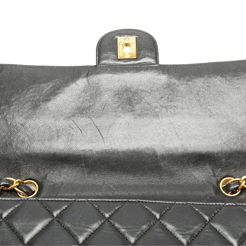 Chanel Jumbo Classic Single Flap Bag Leather Shoulder Bag in Good condition
