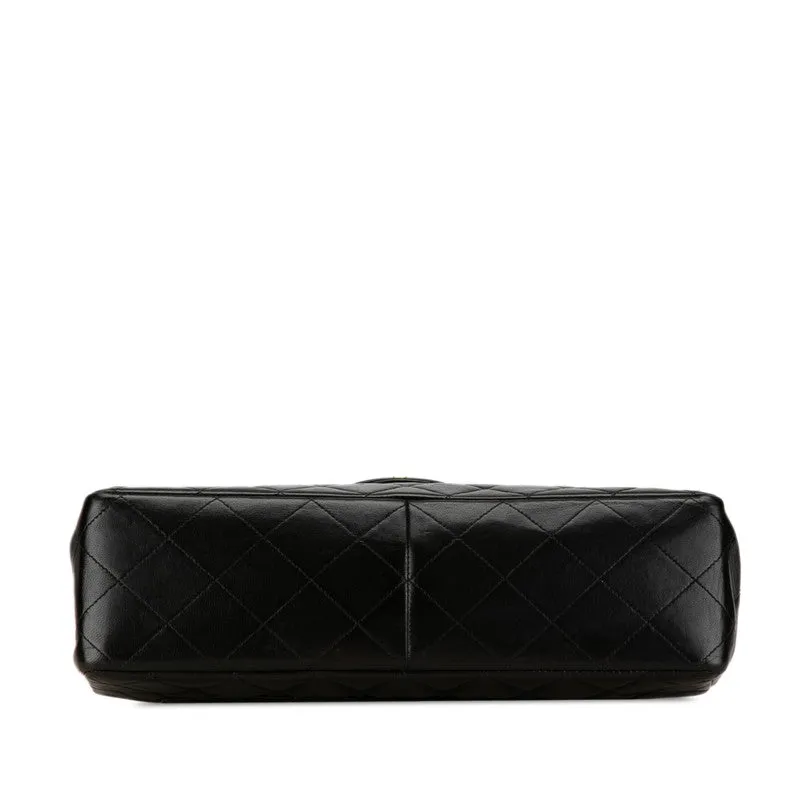 Chanel Jumbo Classic Single Flap Bag Leather Shoulder Bag in Good condition