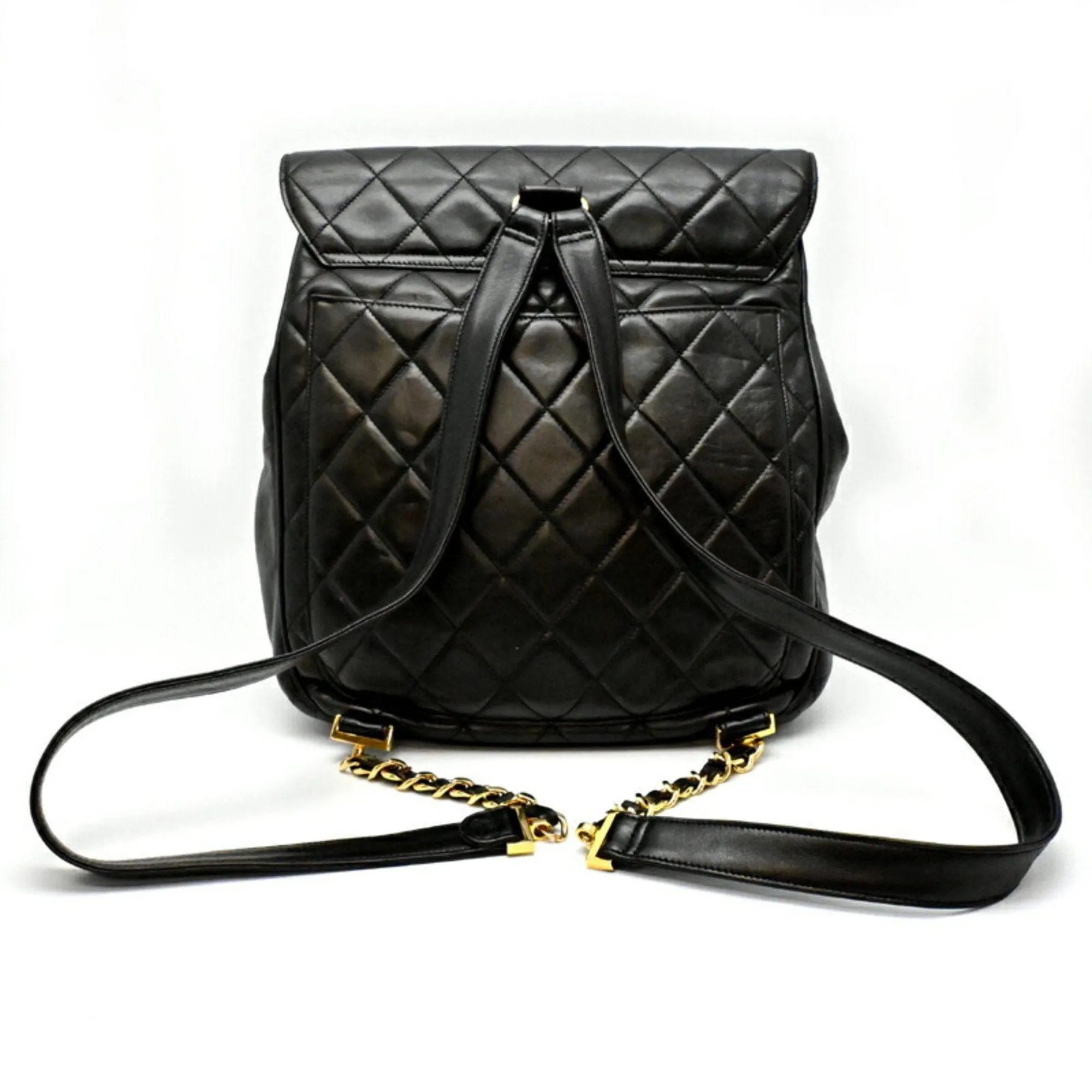 Chanel Leather Backpack (Pre-Owned)