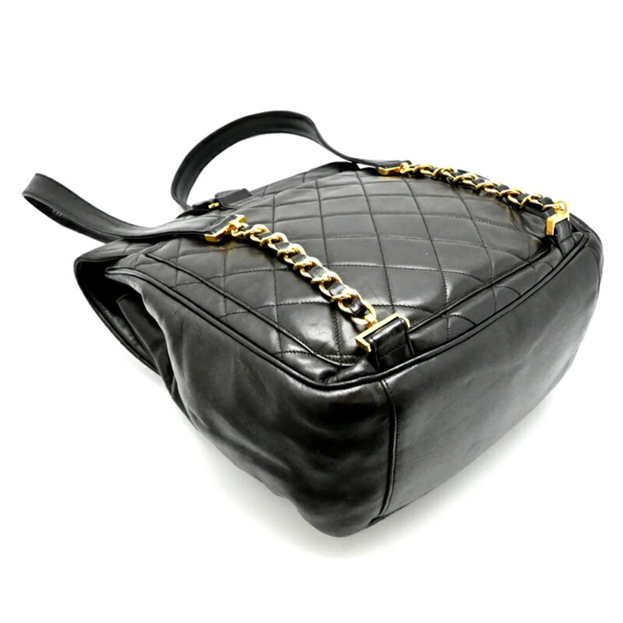 Chanel Leather Backpack (Pre-Owned)