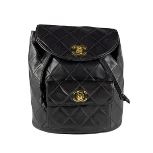 Chanel Leather Backpack (Pre-Owned)