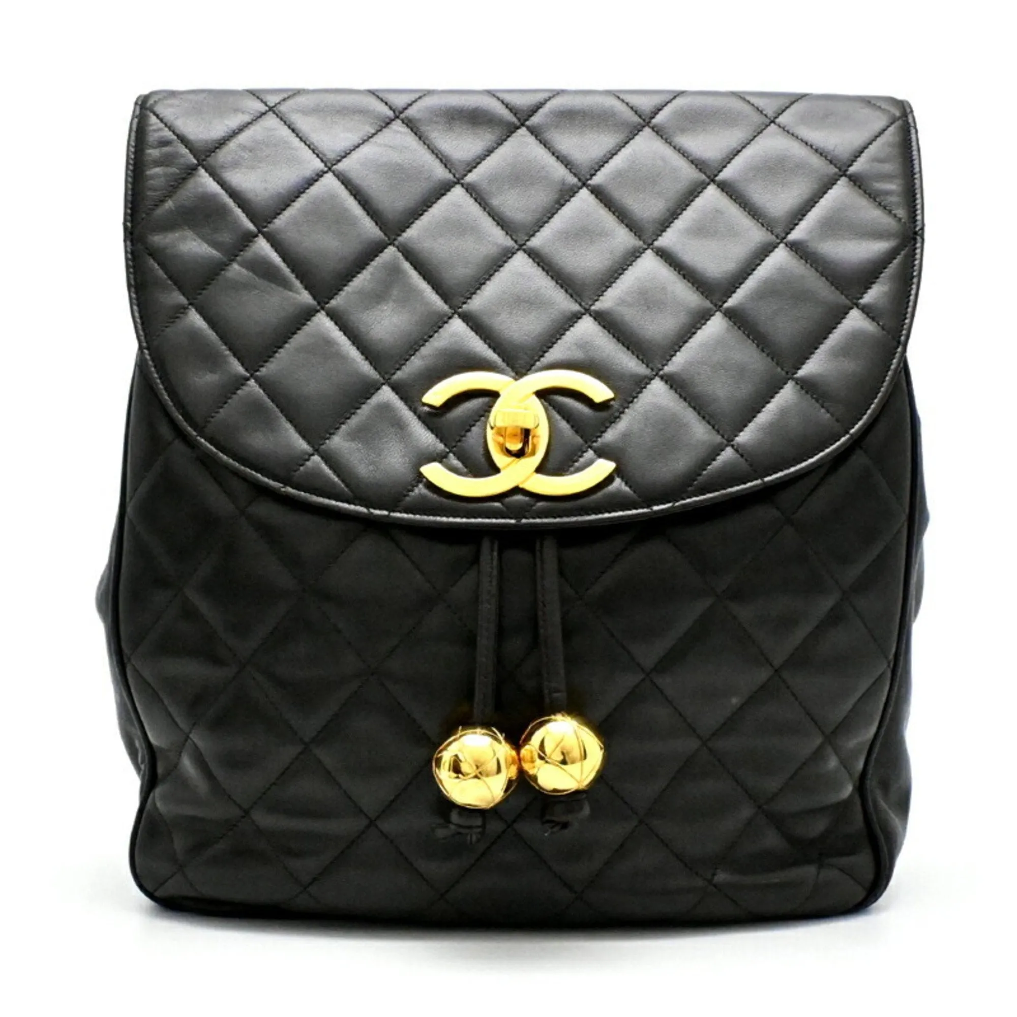 Chanel Leather Backpack (Pre-Owned)