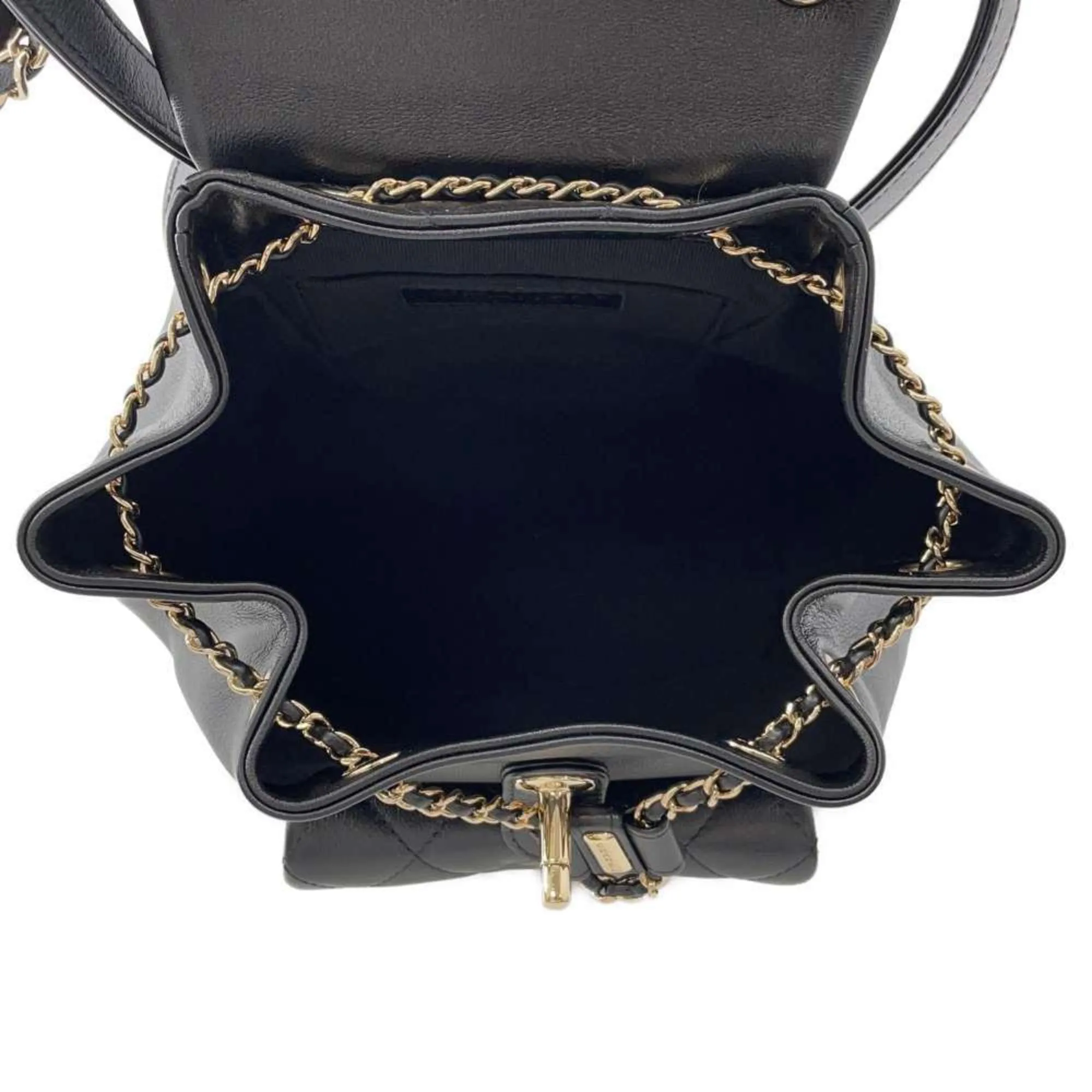 Chanel Leather Backpack (Pre-Owned)