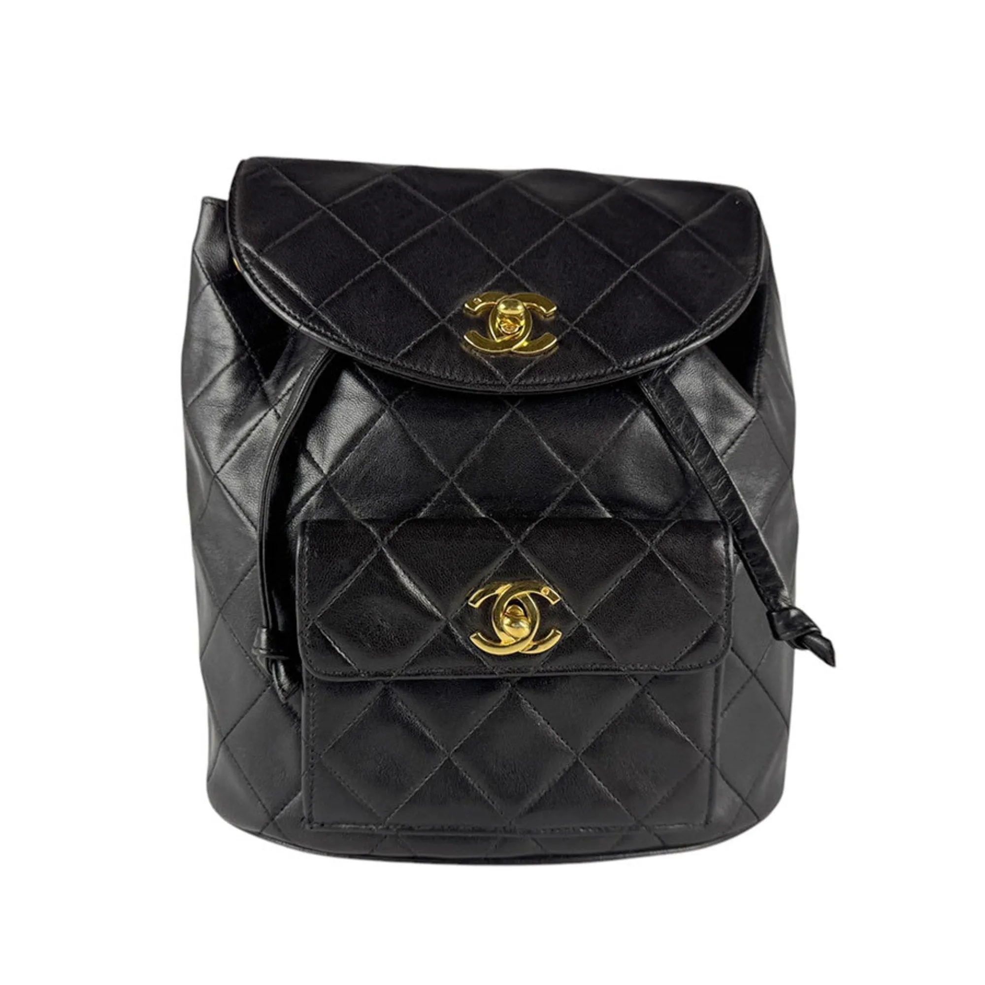 Chanel Leather Backpack (Pre-Owned)