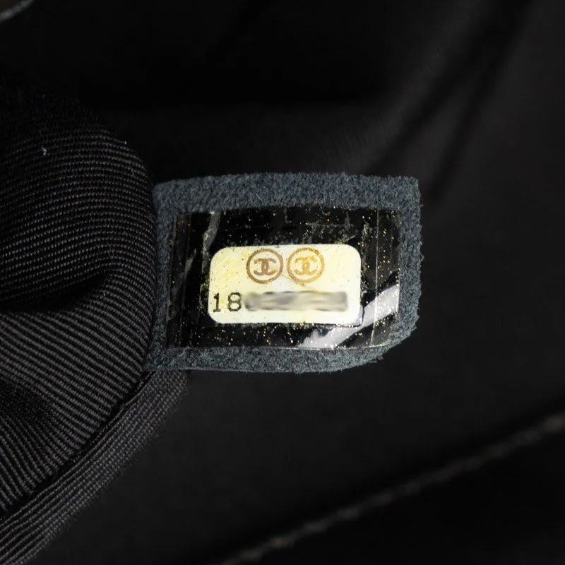 Chanel Leather Le Boy Flap Bag  Leather Shoulder Bag in Good condition
