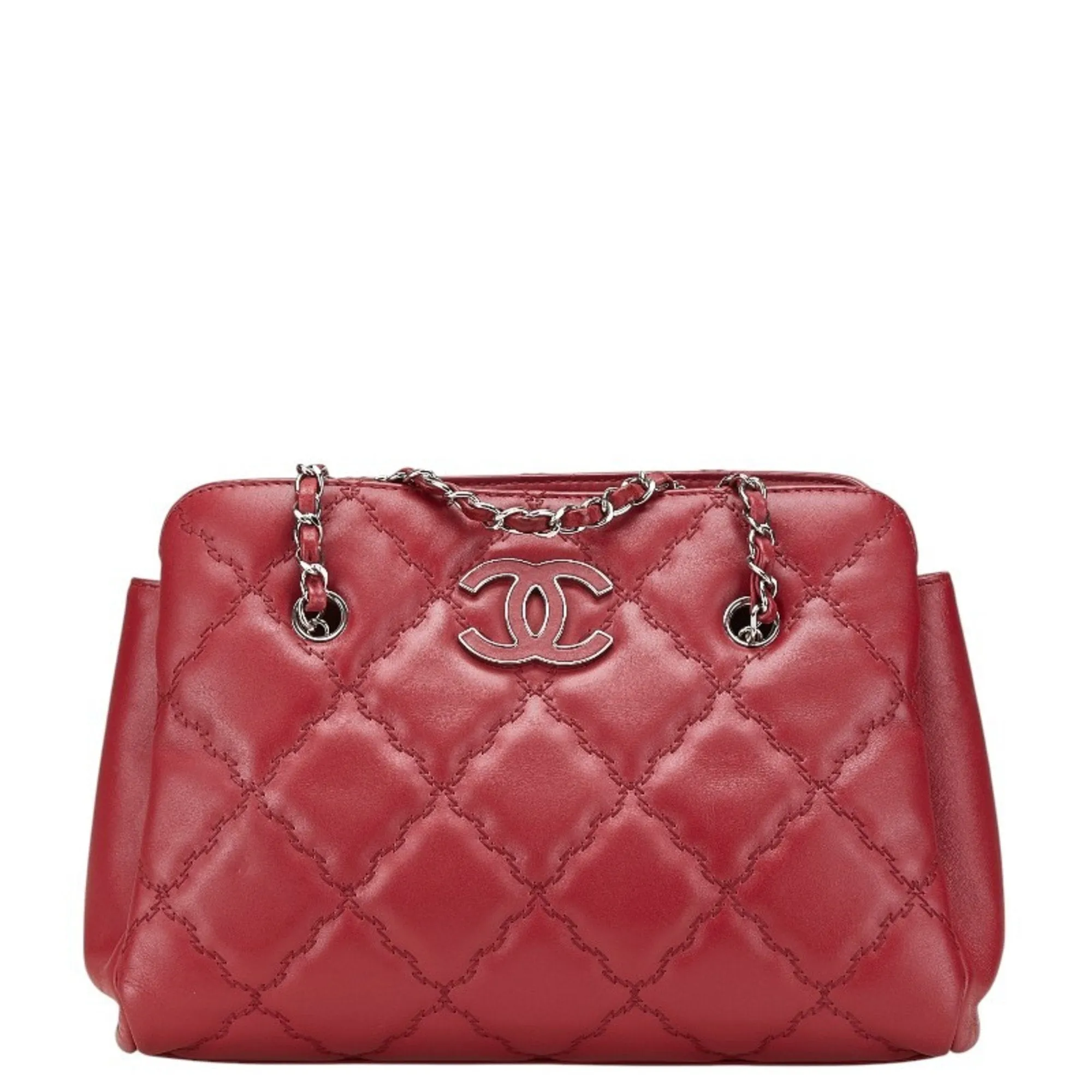 Chanel Leather Shoulder Bag (Pre-Owned)