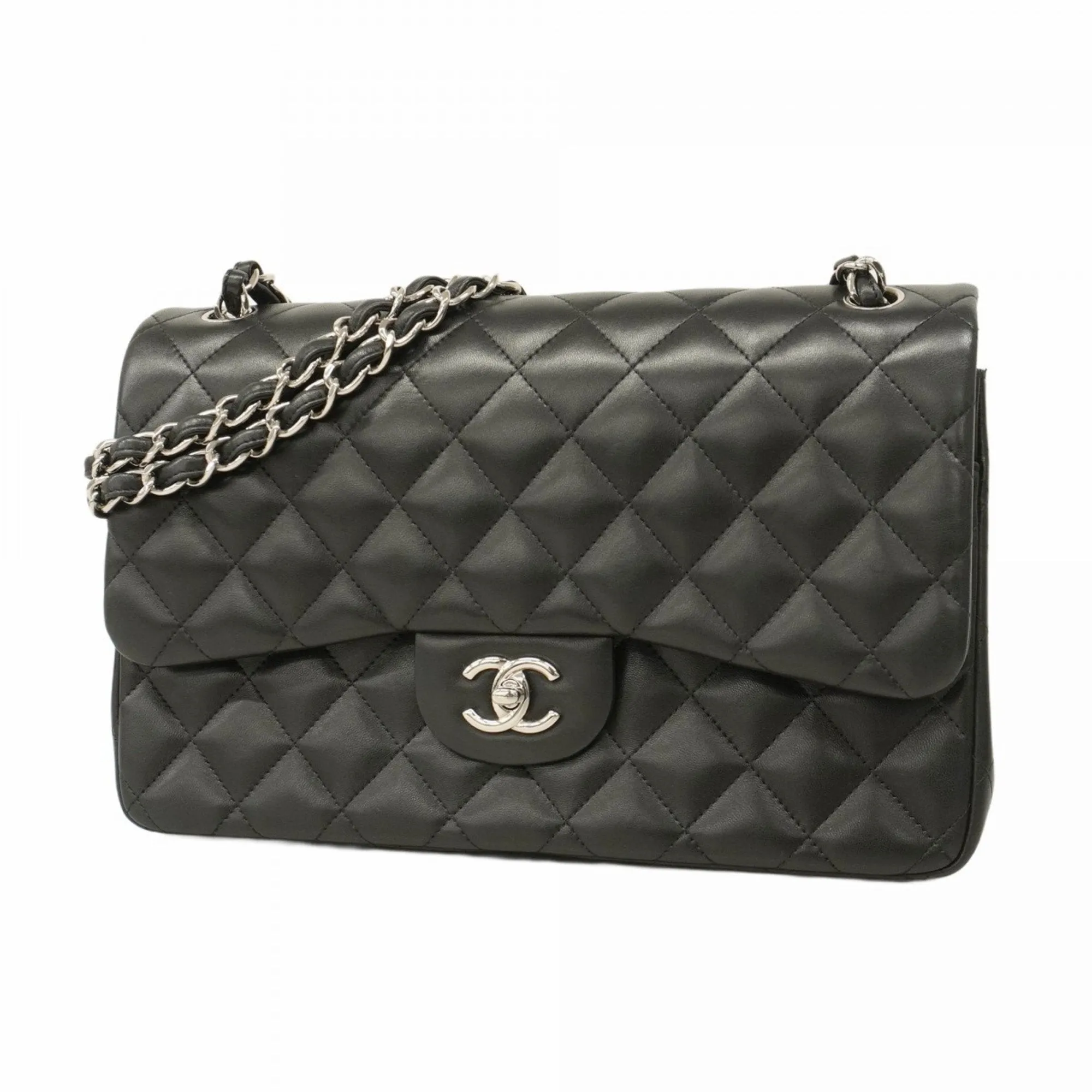 Chanel Leather Shoulder Bag (Pre-Owned)