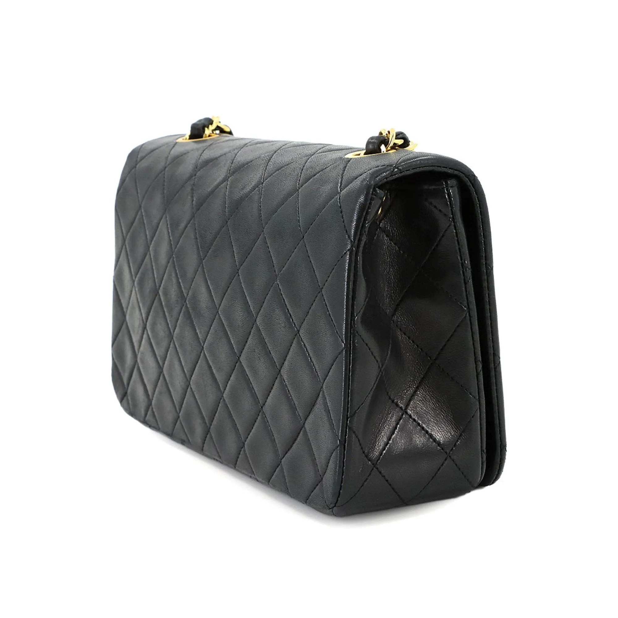 Chanel Leather Shoulder Bag (Pre-Owned)