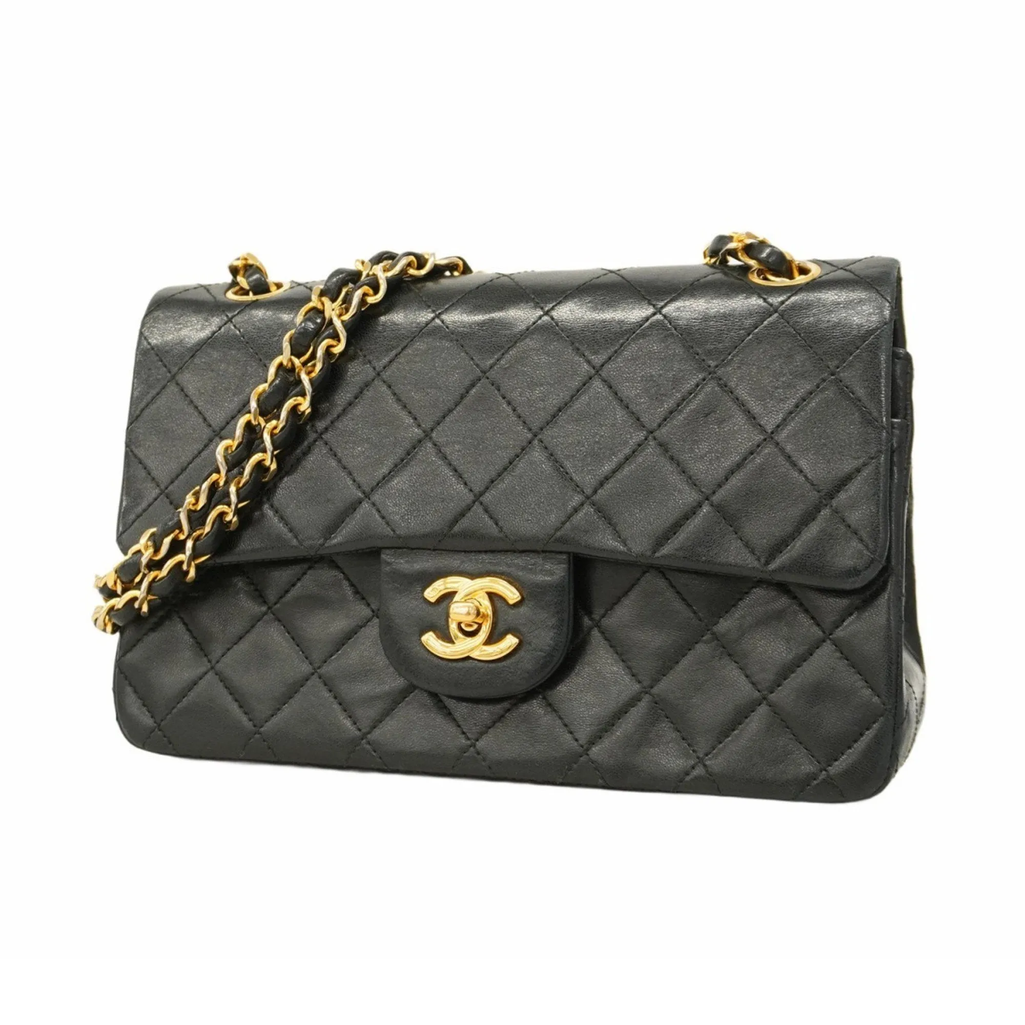 Chanel Leather Shoulder Bag (Pre-Owned)