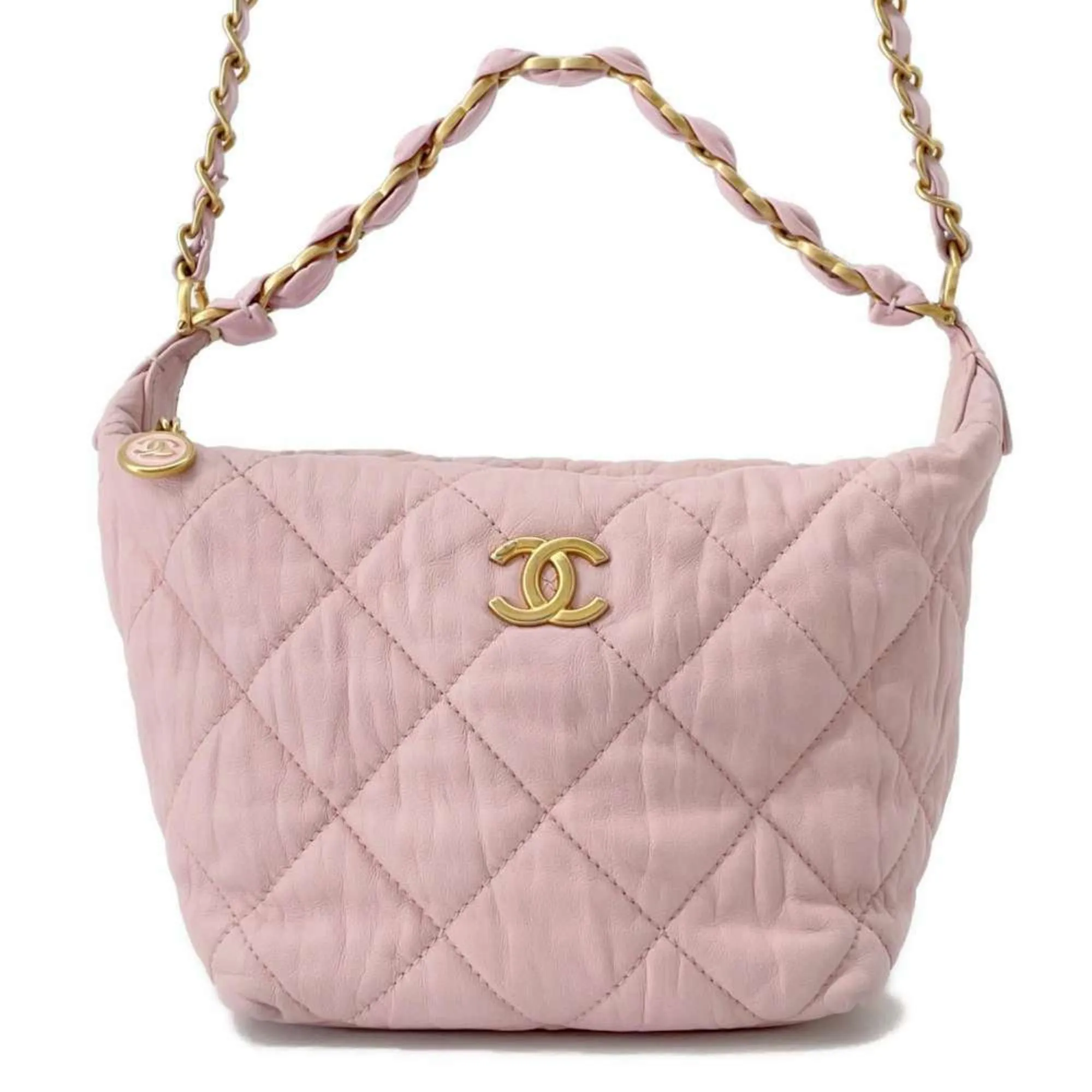 Chanel Leather Shoulder Bag (Pre-Owned)