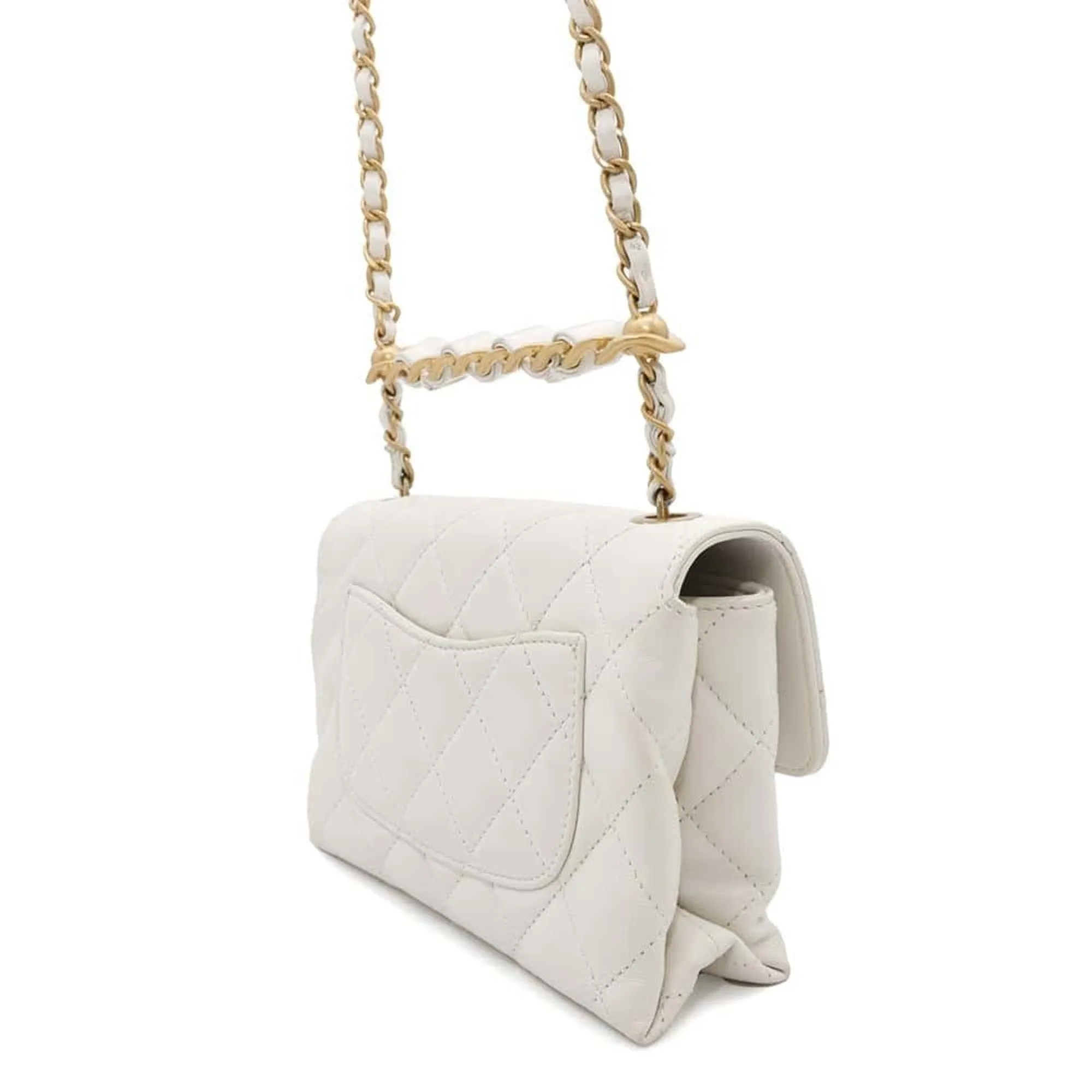 Chanel Leather Shoulder Bag (Pre-Owned)