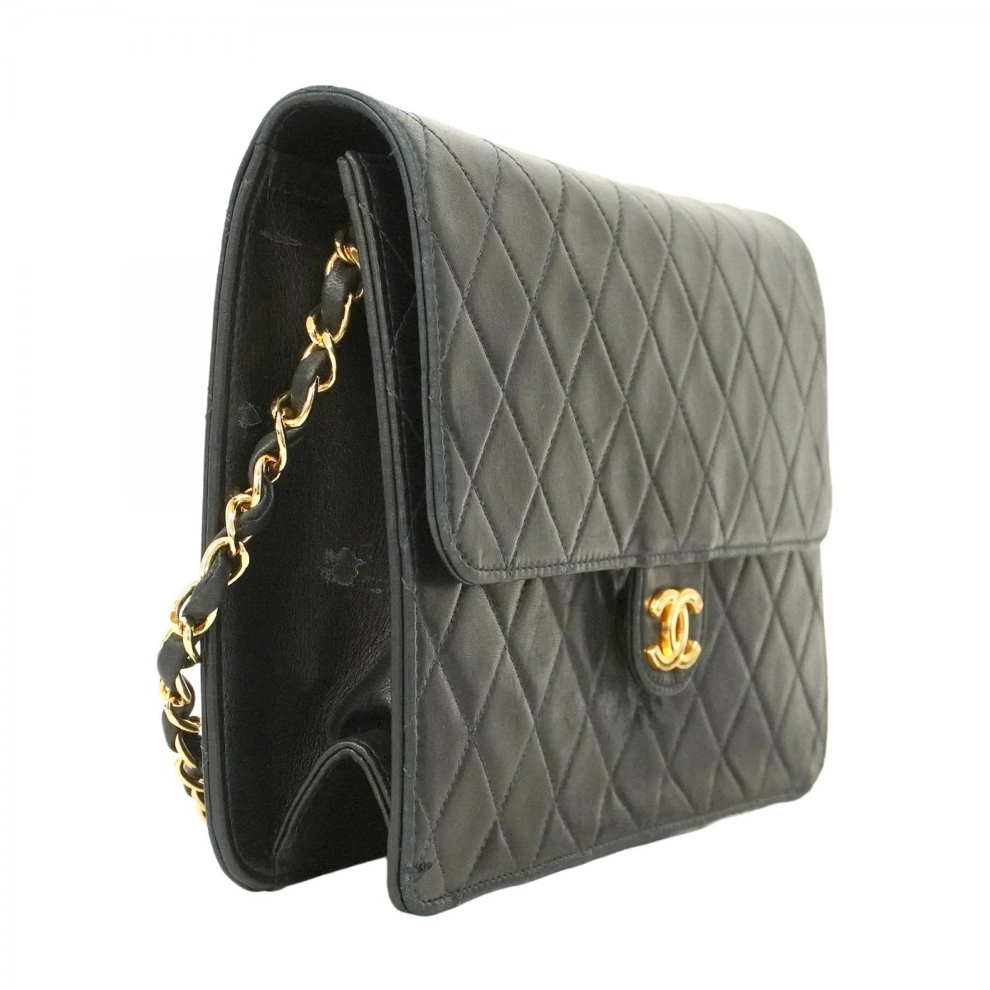 Chanel Leather Shoulder Bag (Pre-Owned)