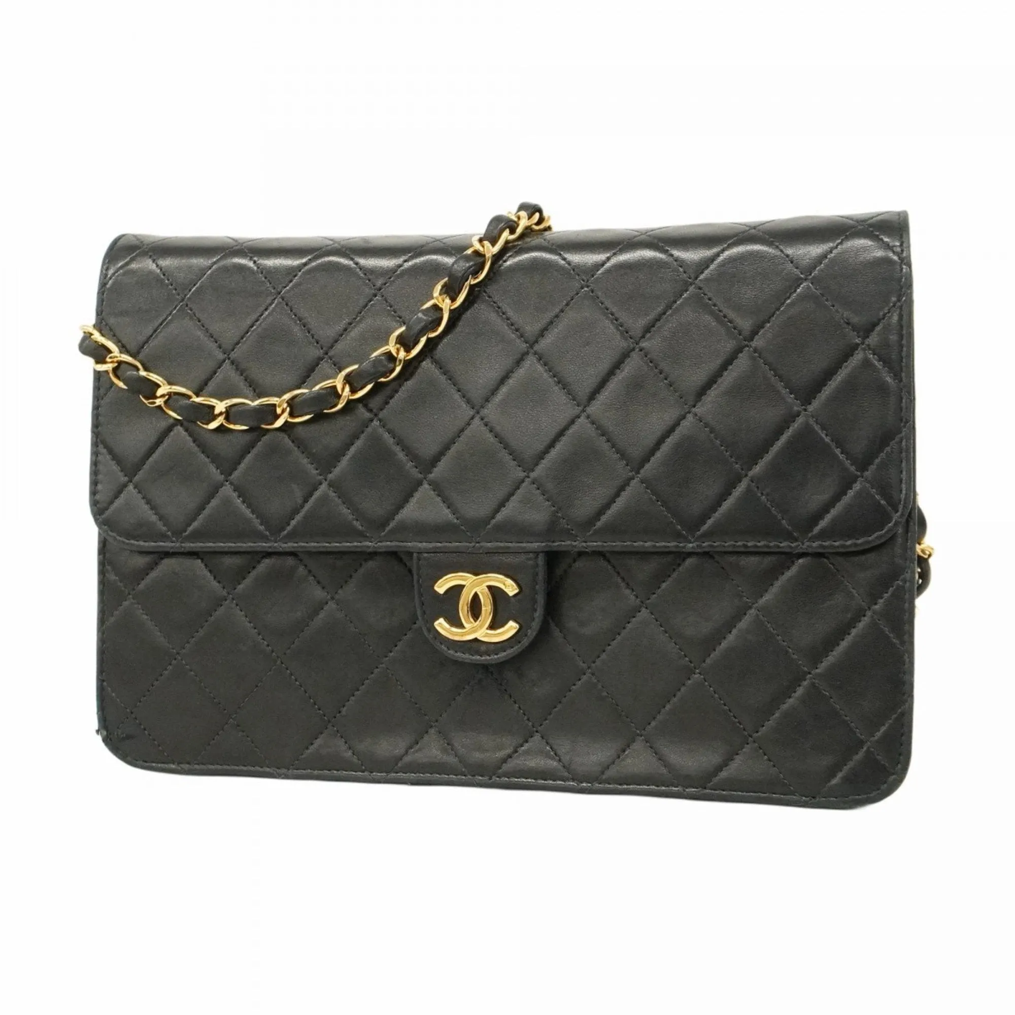 Chanel Leather Shoulder Bag (Pre-Owned)
