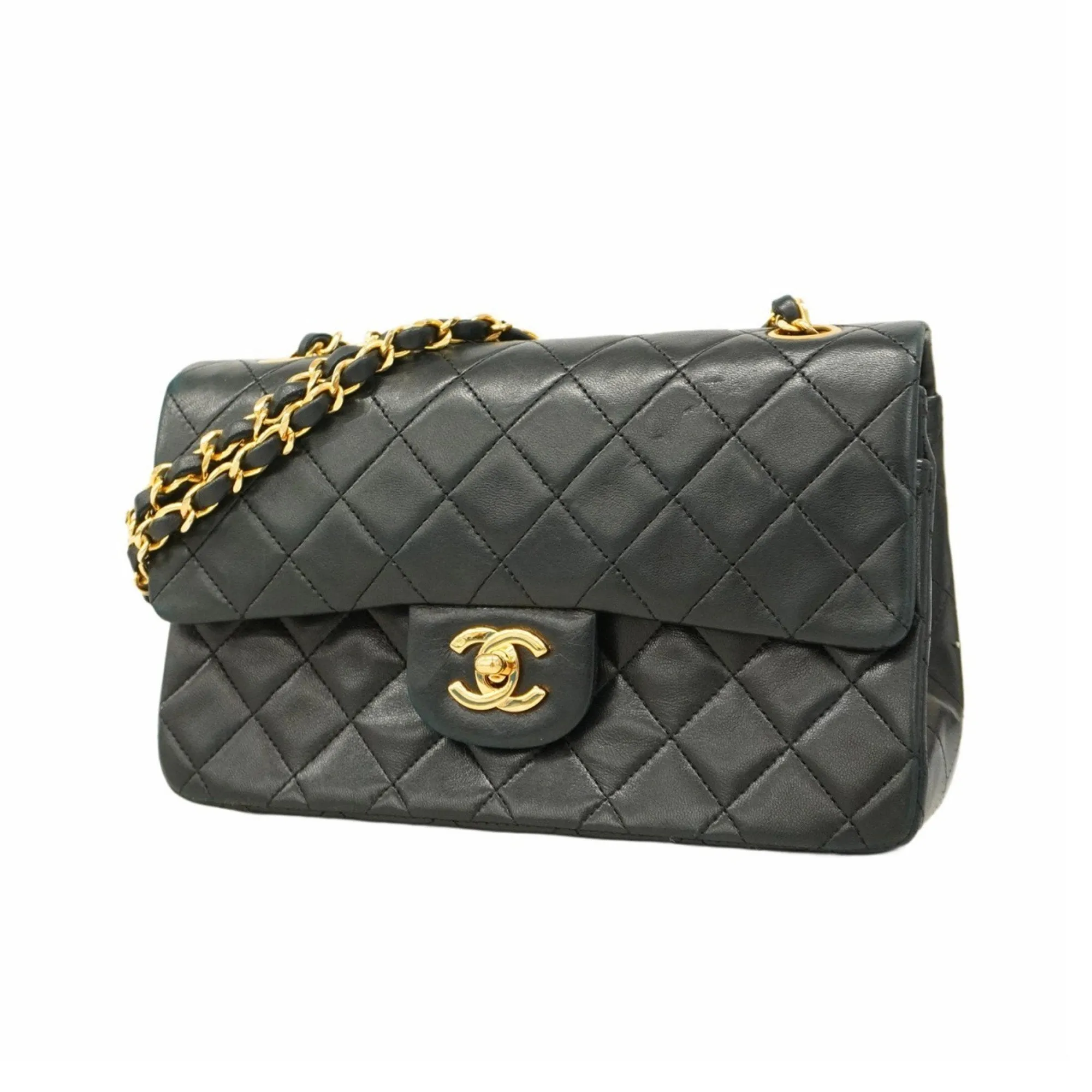 Chanel Leather Shoulder Bag (Pre-Owned)