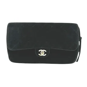 Chanel Matelass Suede Backpack Bag (Pre-Owned)