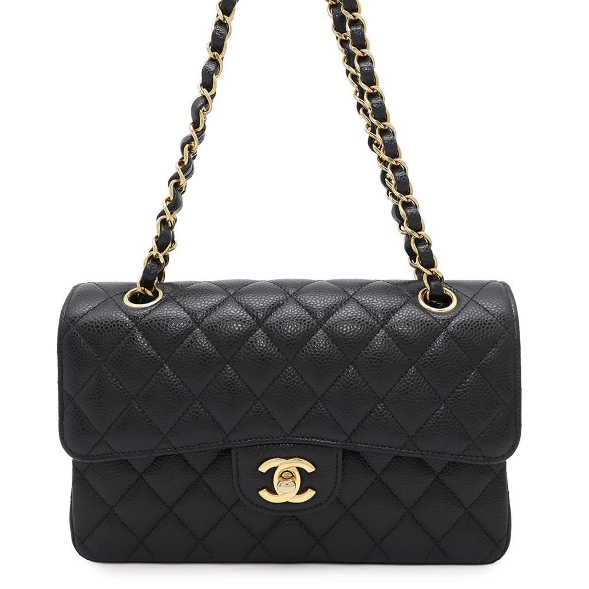 Chanel Matelasse Grained Calfskin Shoulder Bag (Pre-Owned)