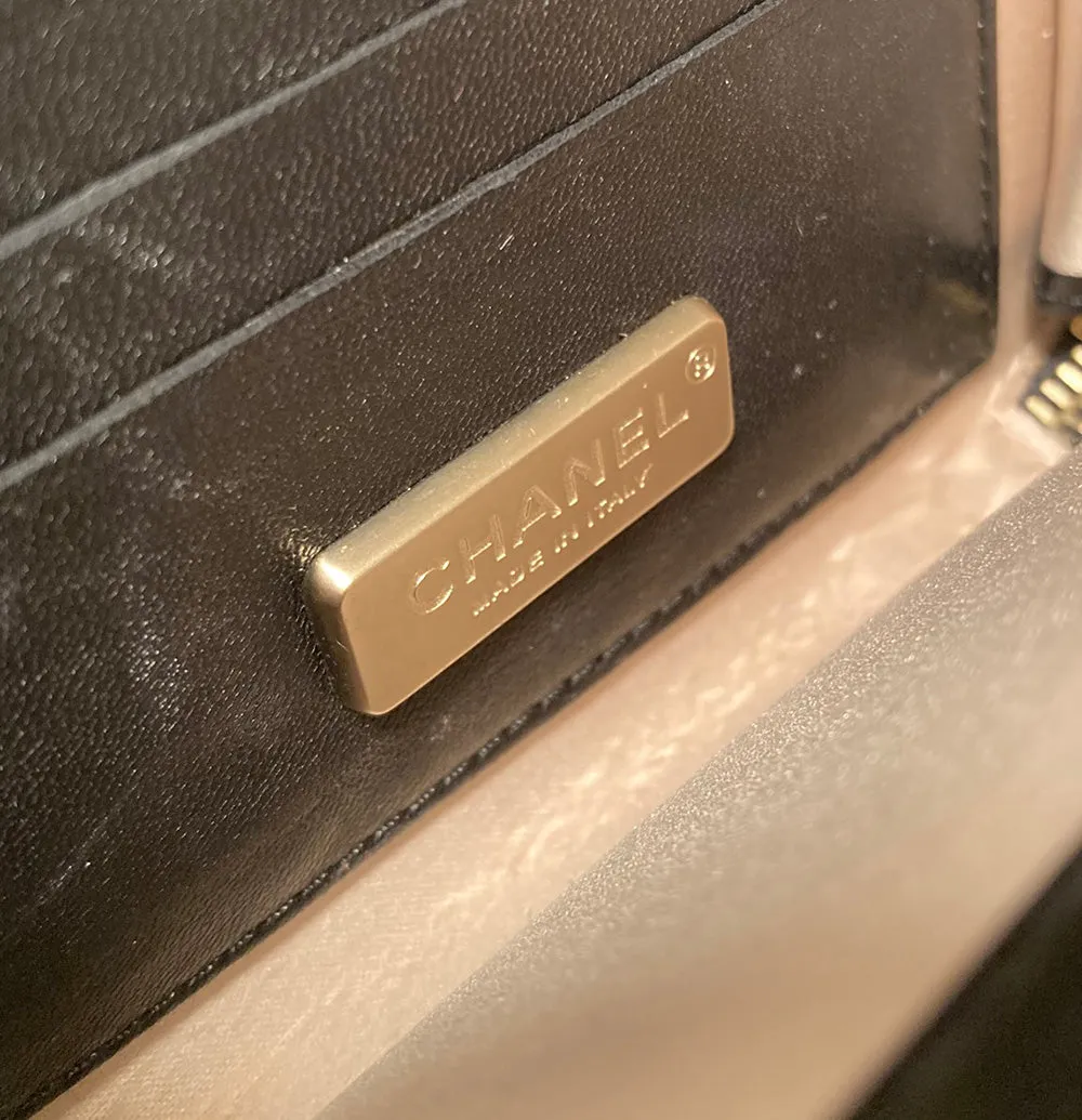 Chanel Mini Black Patent Leather Classic Shoulder Bag