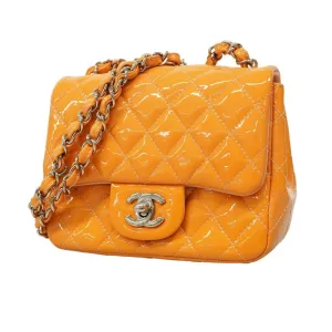 Chanel Patent Leather Shoulder Bag (Pre-Owned)