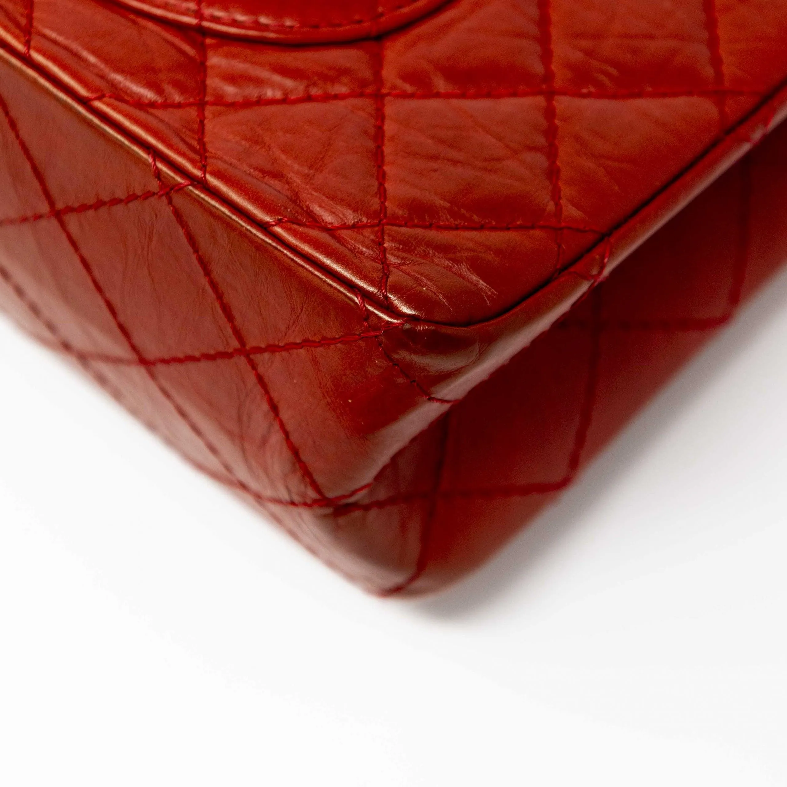 Chanel Red Calfskin 2.55 Reissue 266