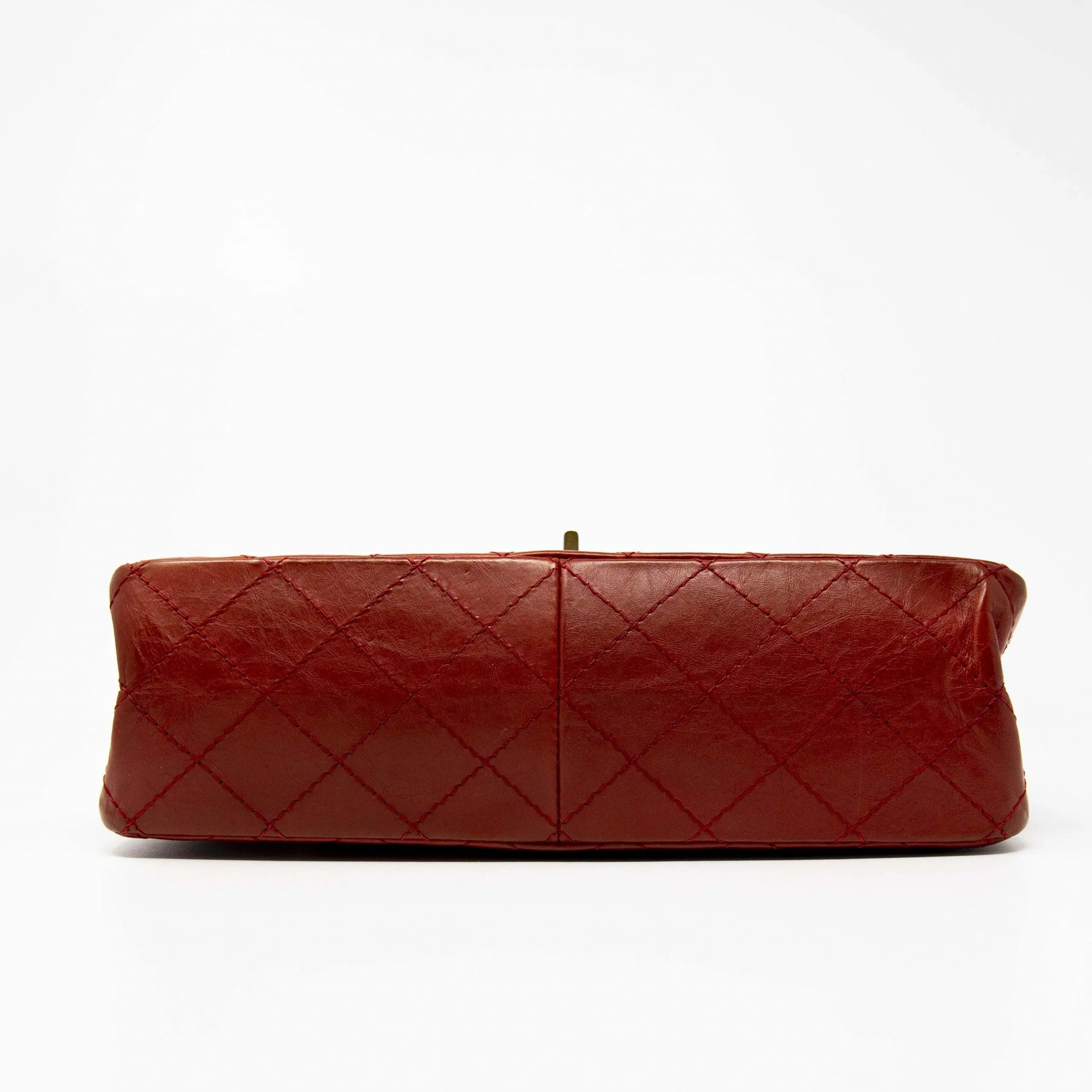 Chanel Red Calfskin 2.55 Reissue 266