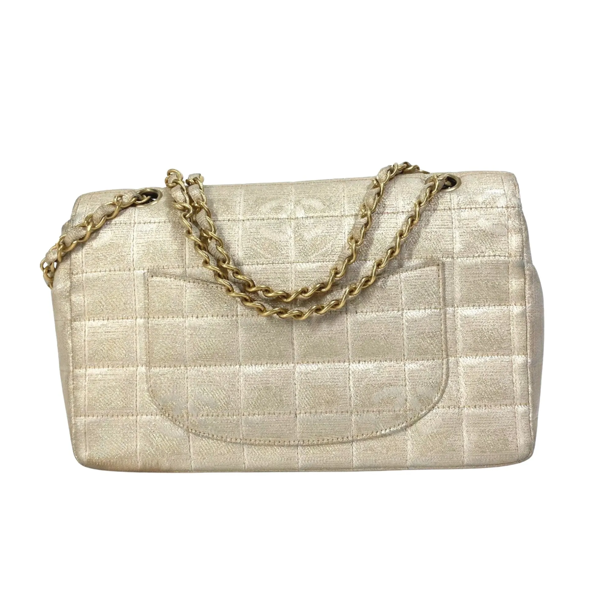 Chanel Timeless Canvas Shoulder Bag (Pre-Owned)