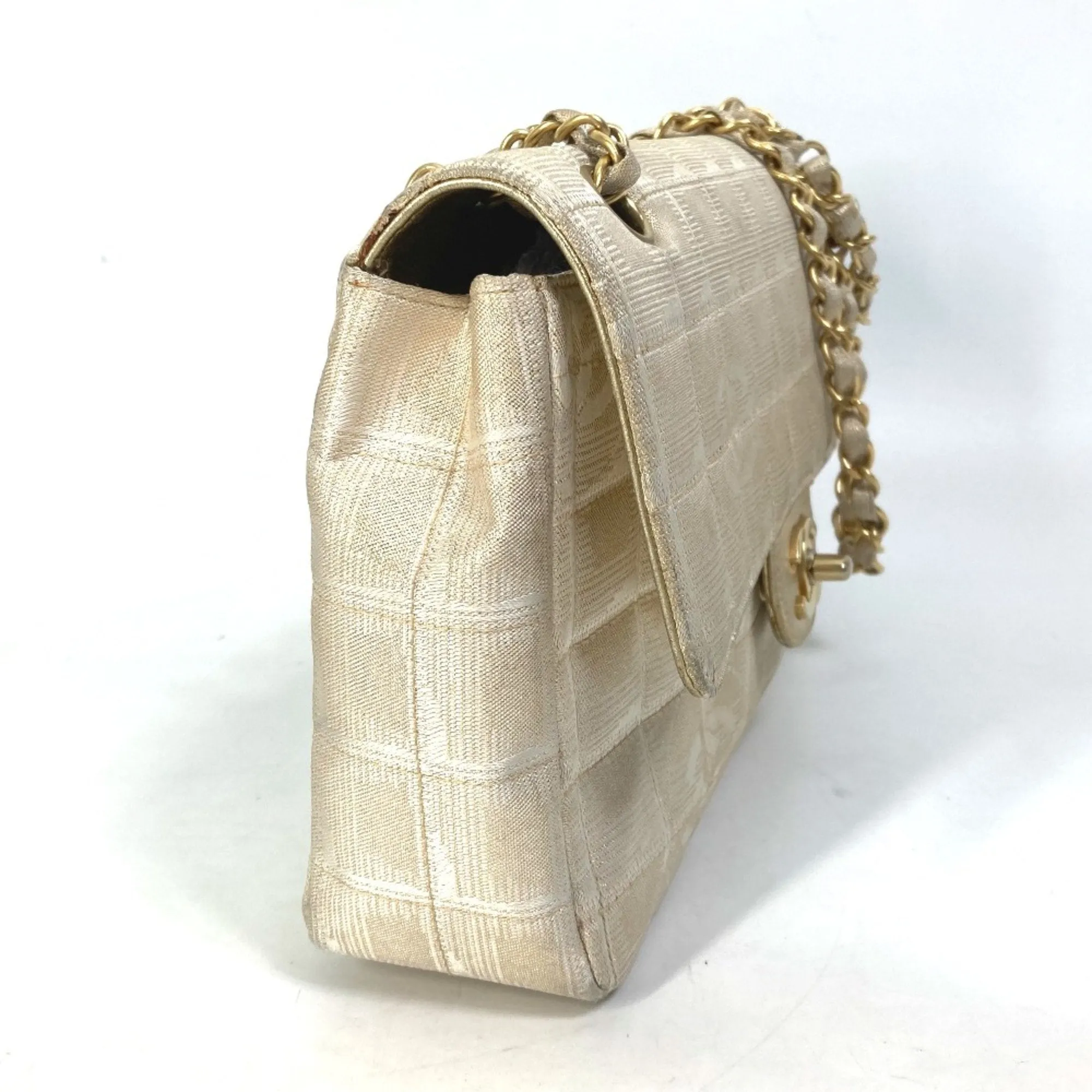 Chanel Timeless Canvas Shoulder Bag (Pre-Owned)