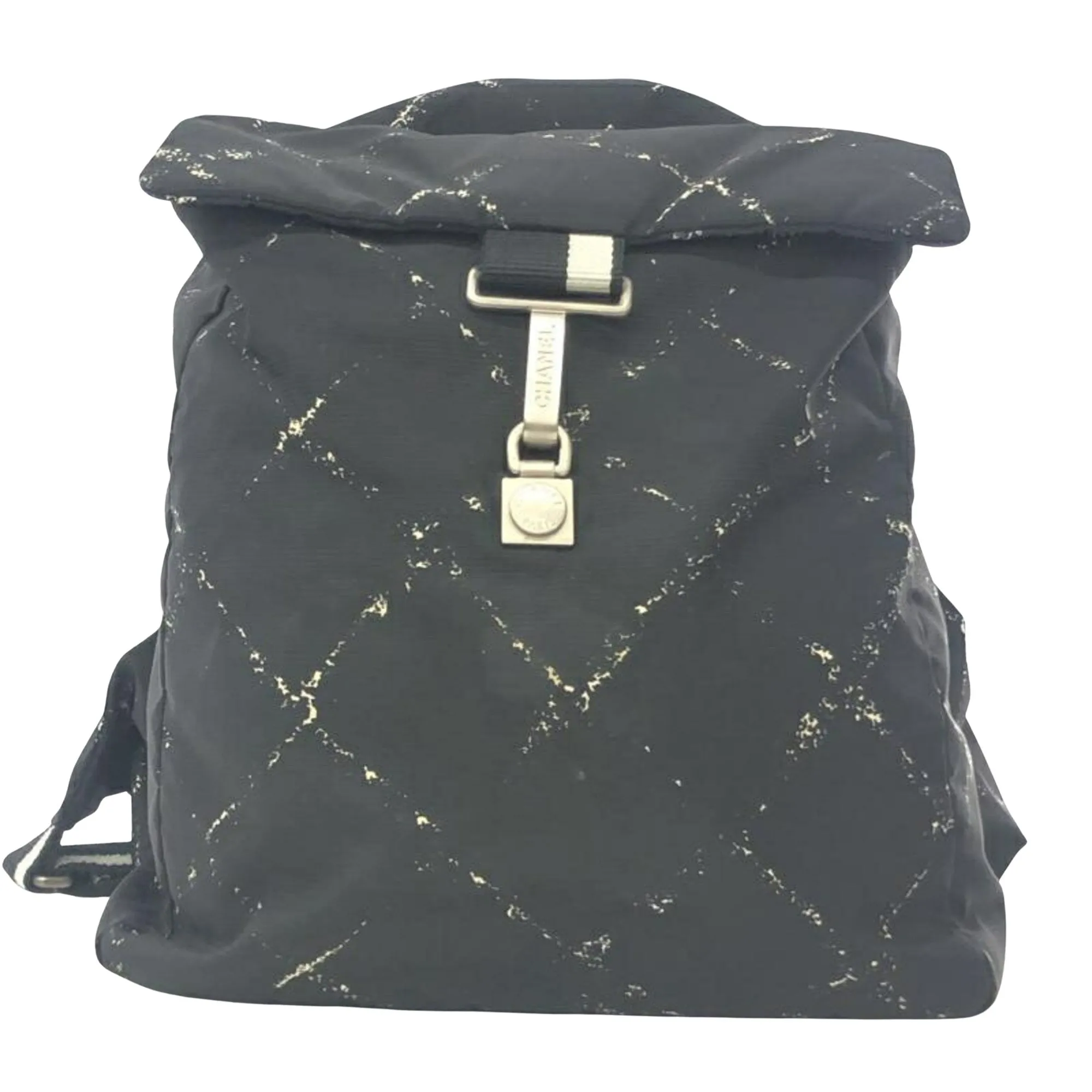 Chanel Travel Line Synthetic Backpack Bag (Pre-Owned)