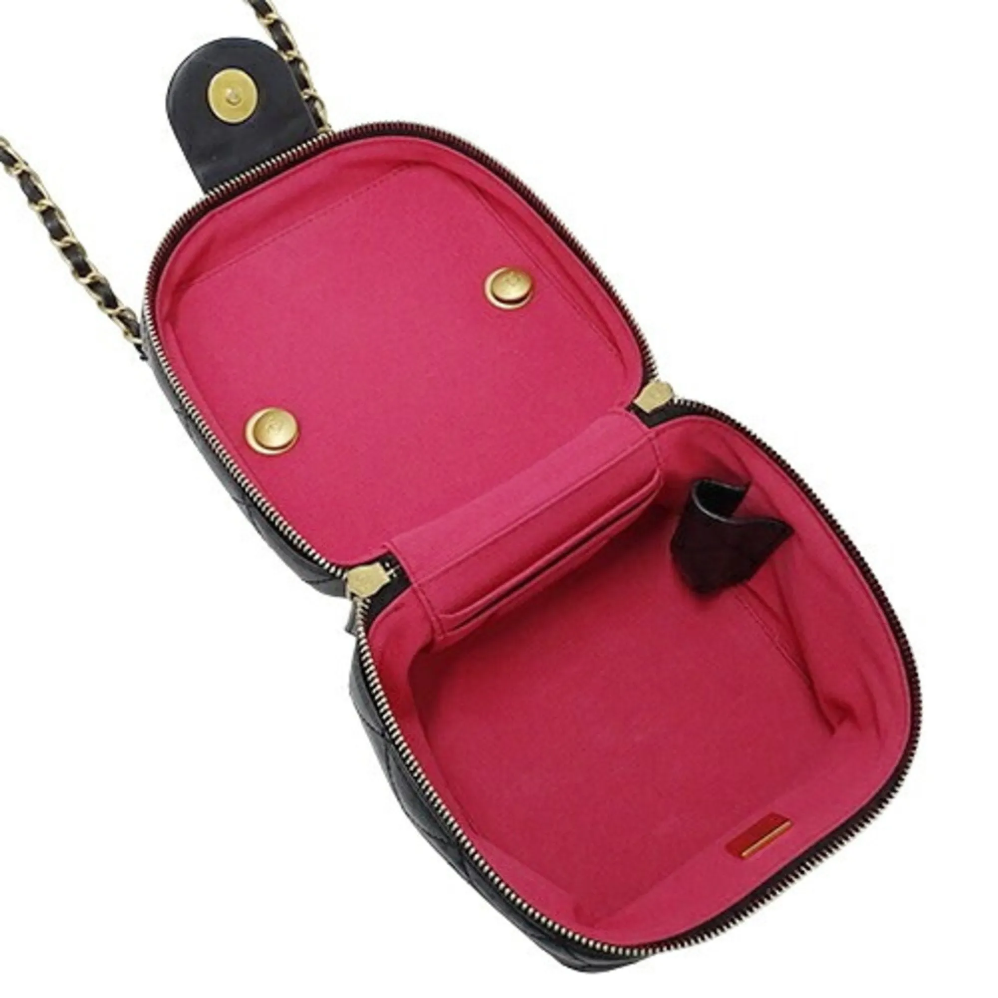 Chanel Vanity Leather Shoulder Bag (Pre-Owned)