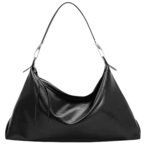 Charlie Recycled Vegan Shoulder Bag In Red
