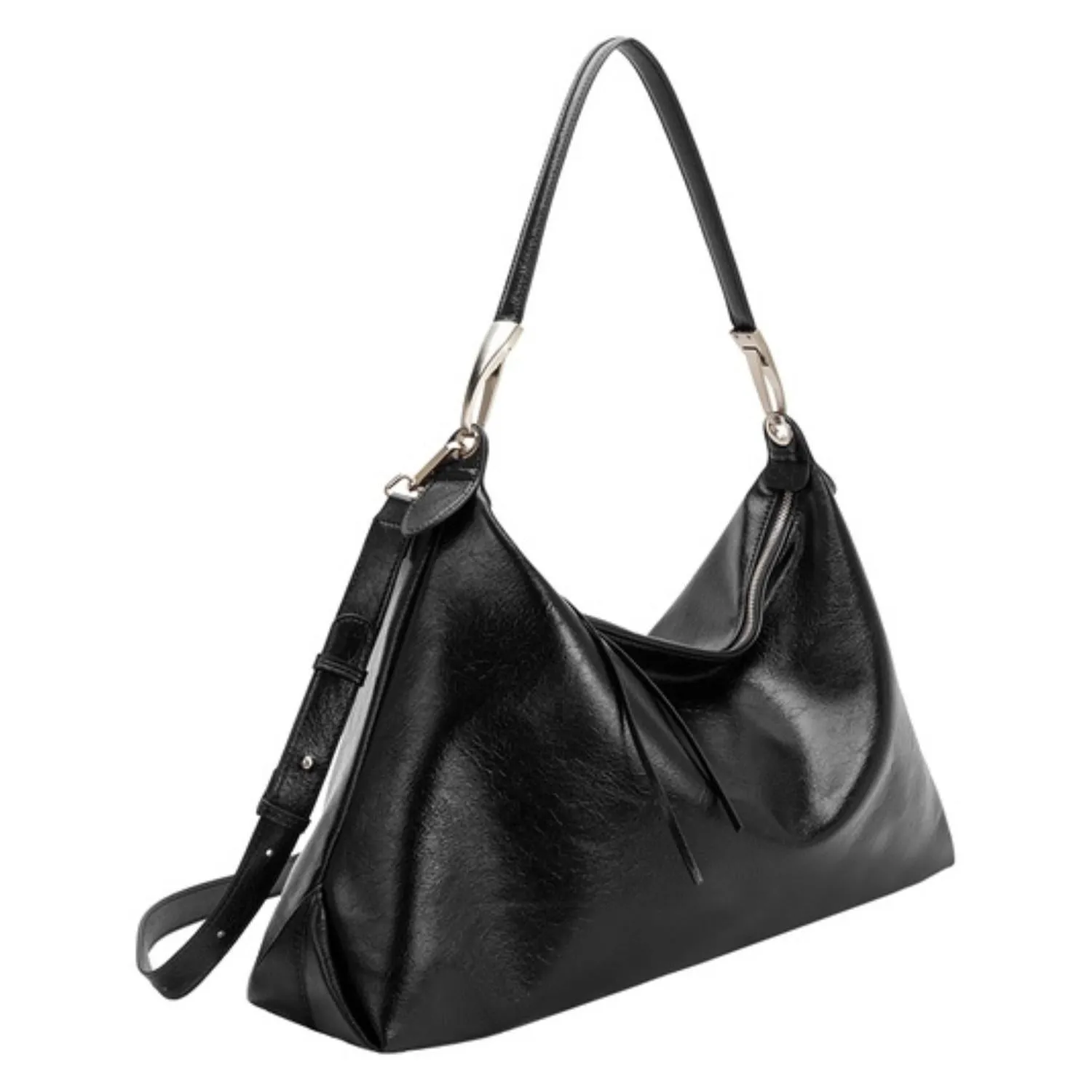 Charlie Recycled Vegan Shoulder Bag In Red