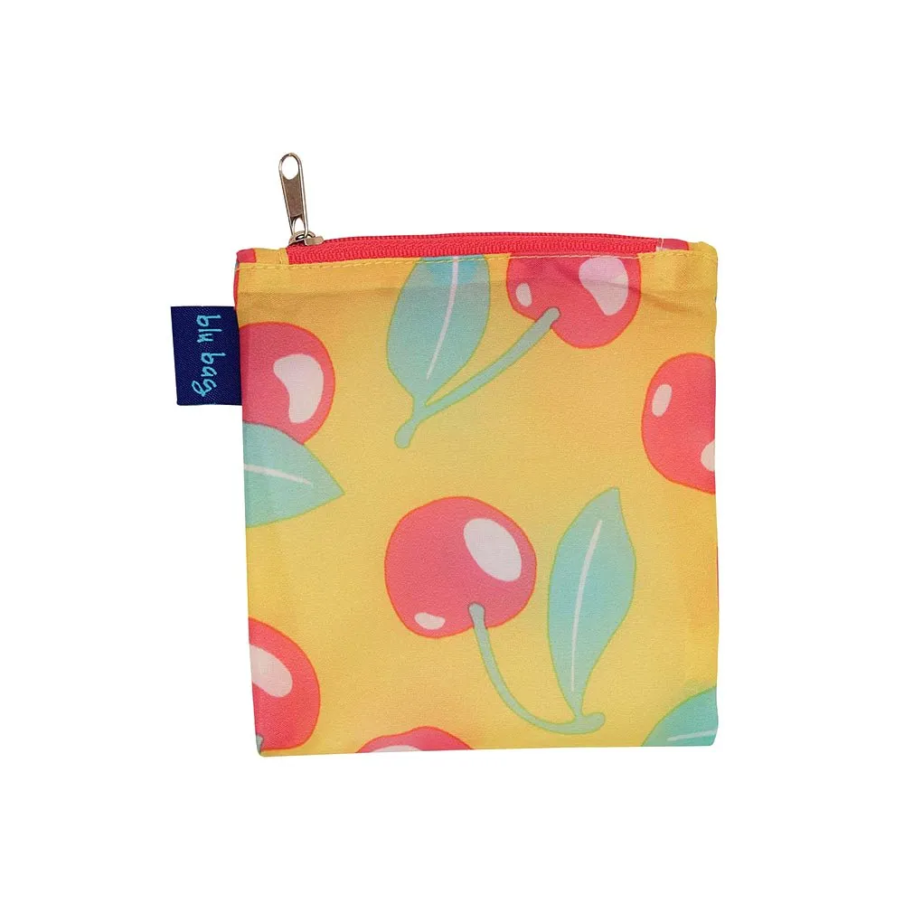 Cherries blu Reusable Shopping Bag-Machine washable