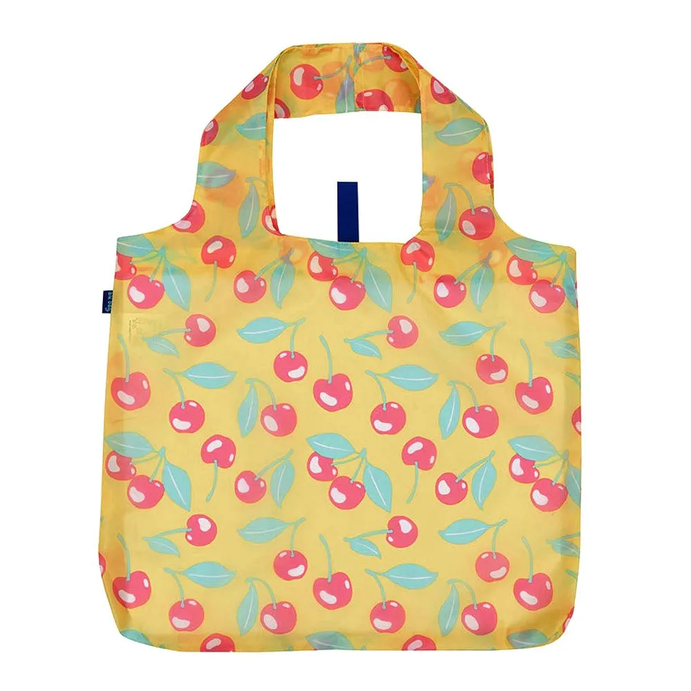Cherries blu Reusable Shopping Bag-Machine washable