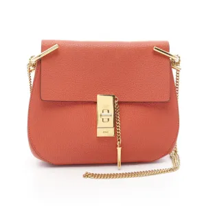 Chlo Leather Shoulder Bag (Pre-Owned)