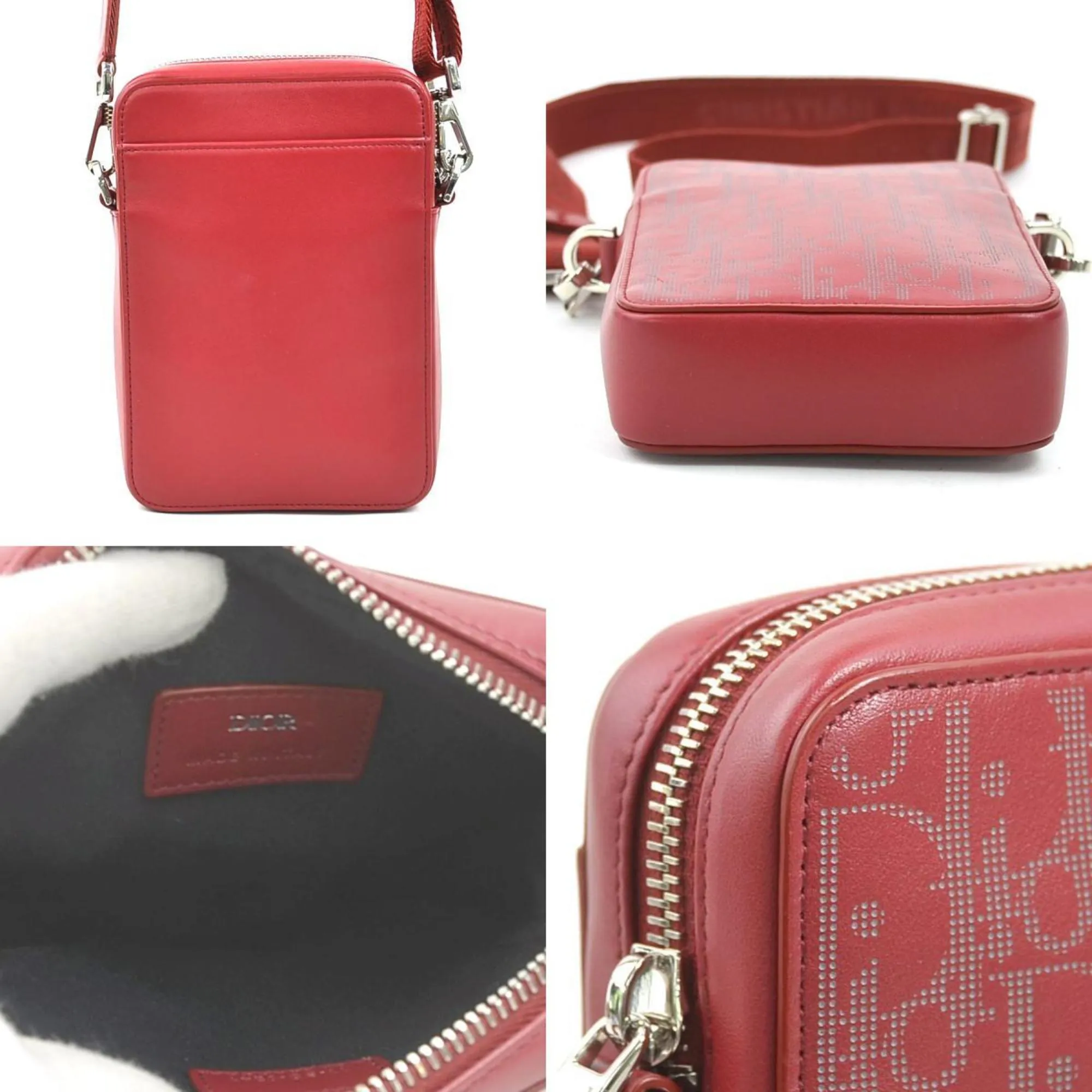 Christian Dior Leather Shoulder Bag (Pre-Owned)