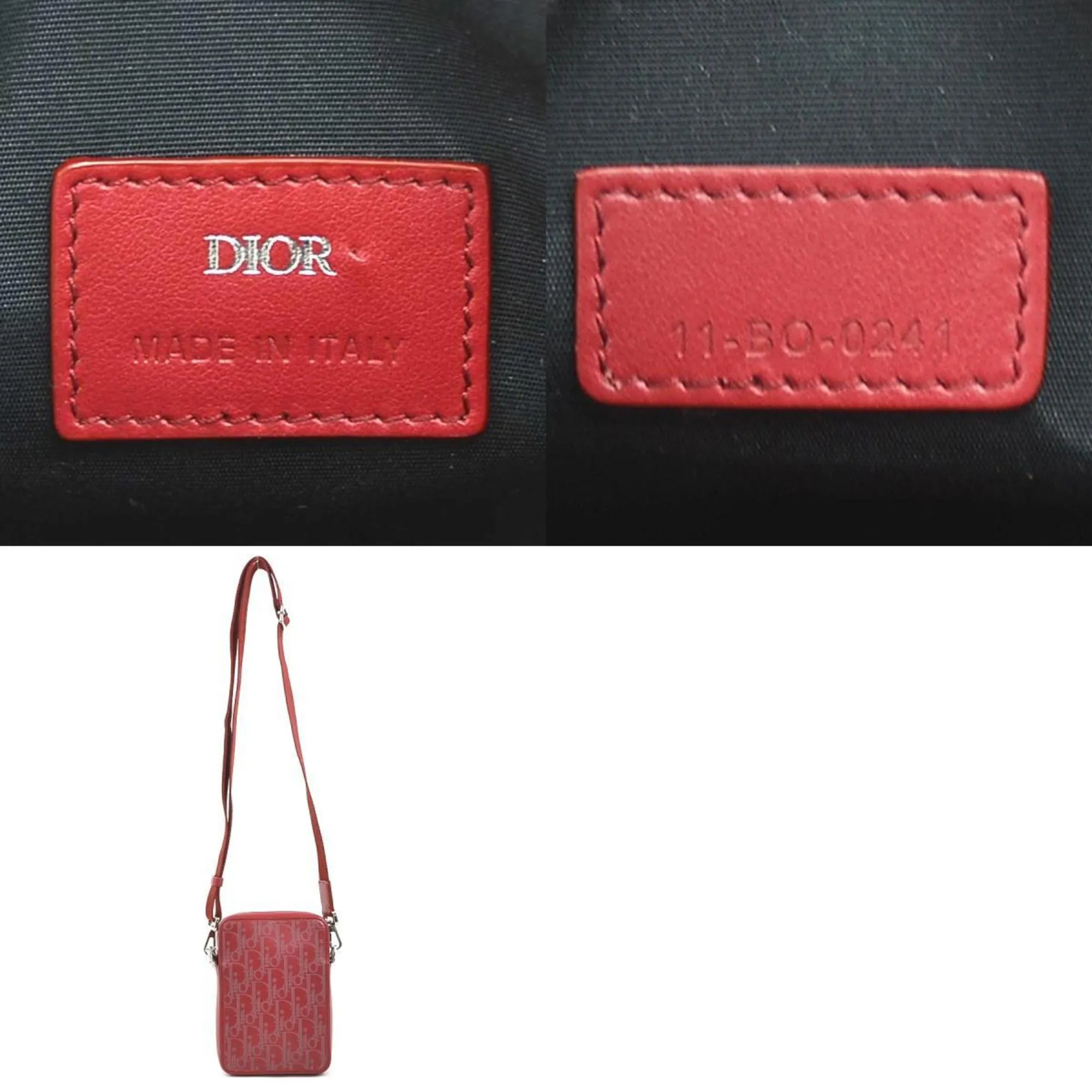 Christian Dior Leather Shoulder Bag (Pre-Owned)