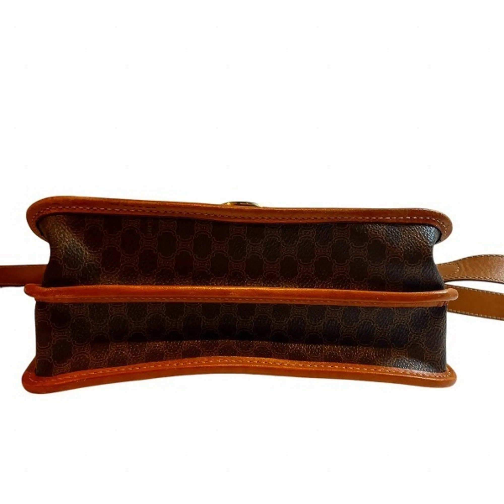 Cline Macadam Canvas Shoulder Bag (Pre-Owned)