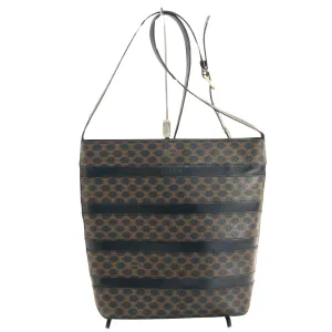 Cline Macadam Leather Shoulder Bag (Pre-Owned)