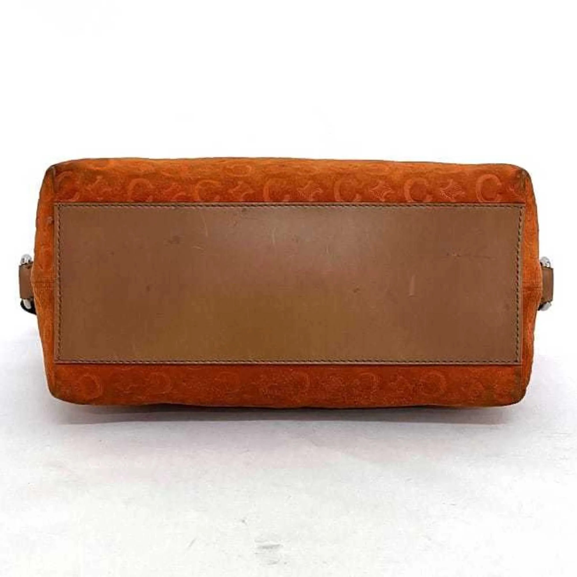 Cline Macadam Suede Shoulder Bag (Pre-Owned)