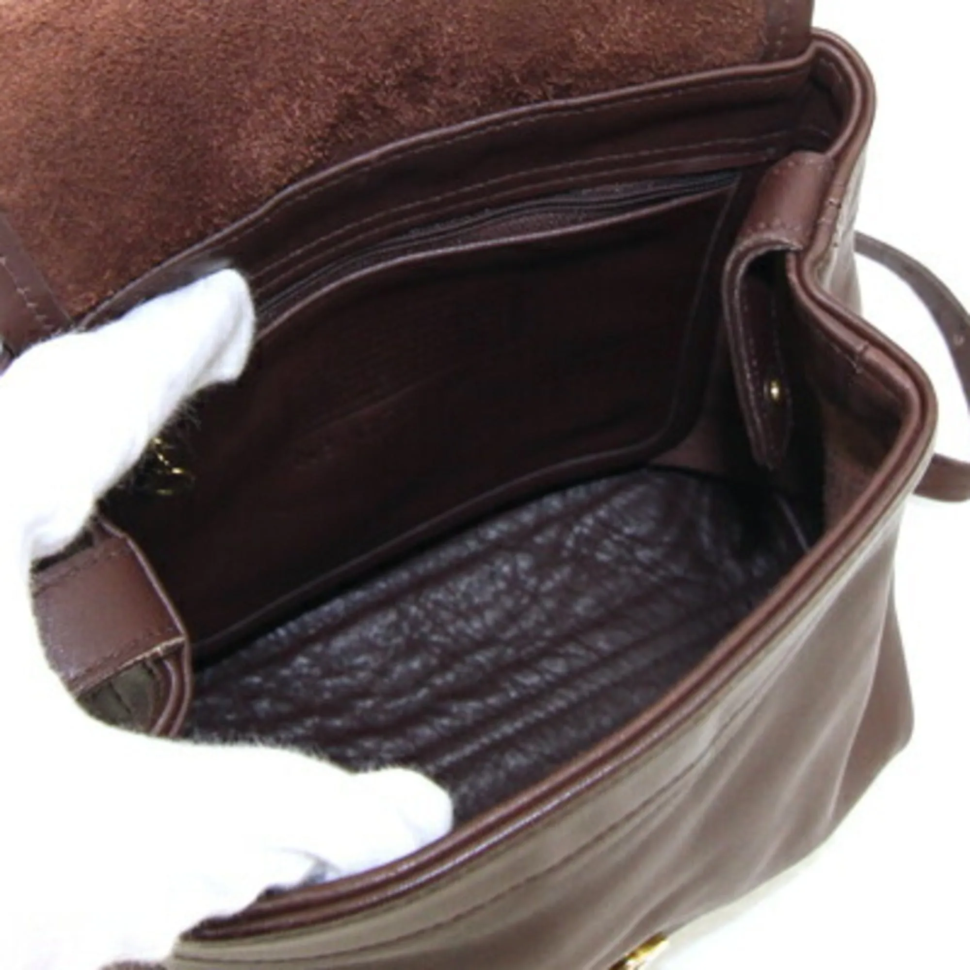Coach  Leather Backpack (Pre-Owned)