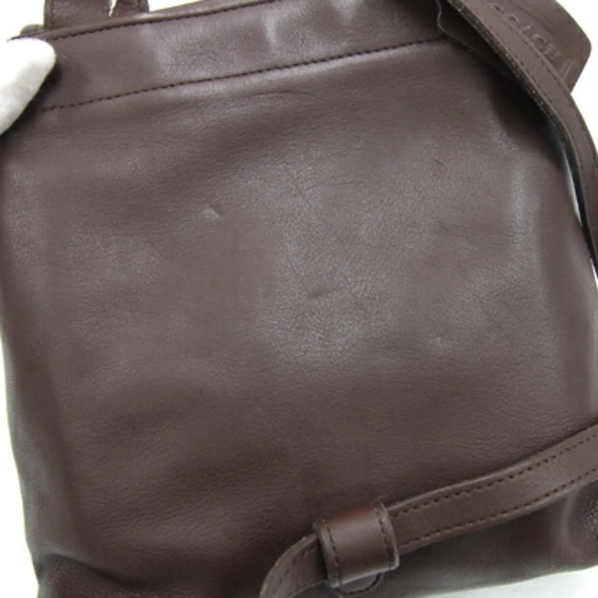 Coach  Leather Backpack (Pre-Owned)