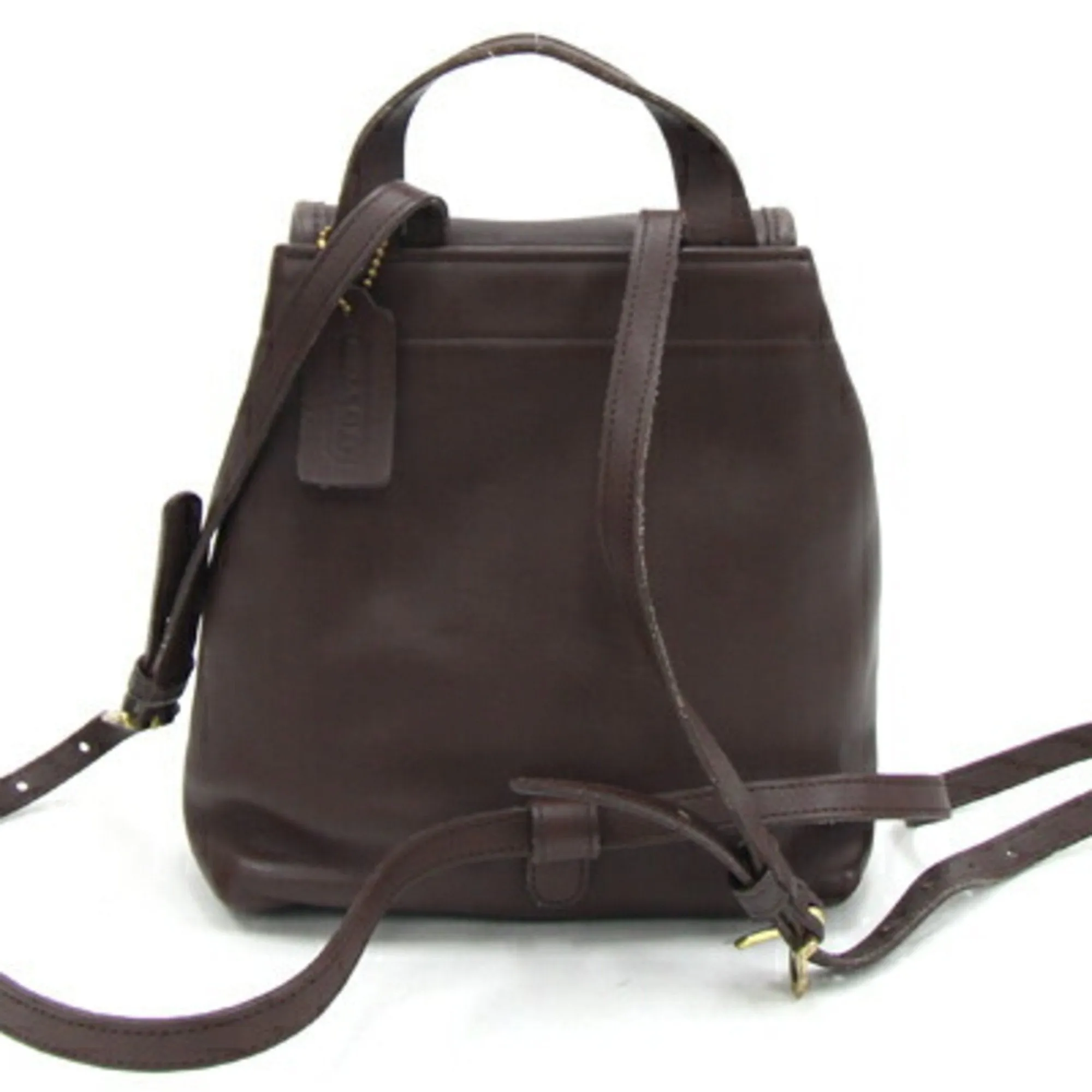 Coach  Leather Backpack (Pre-Owned)