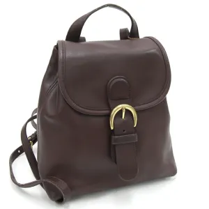 Coach  Leather Backpack (Pre-Owned)