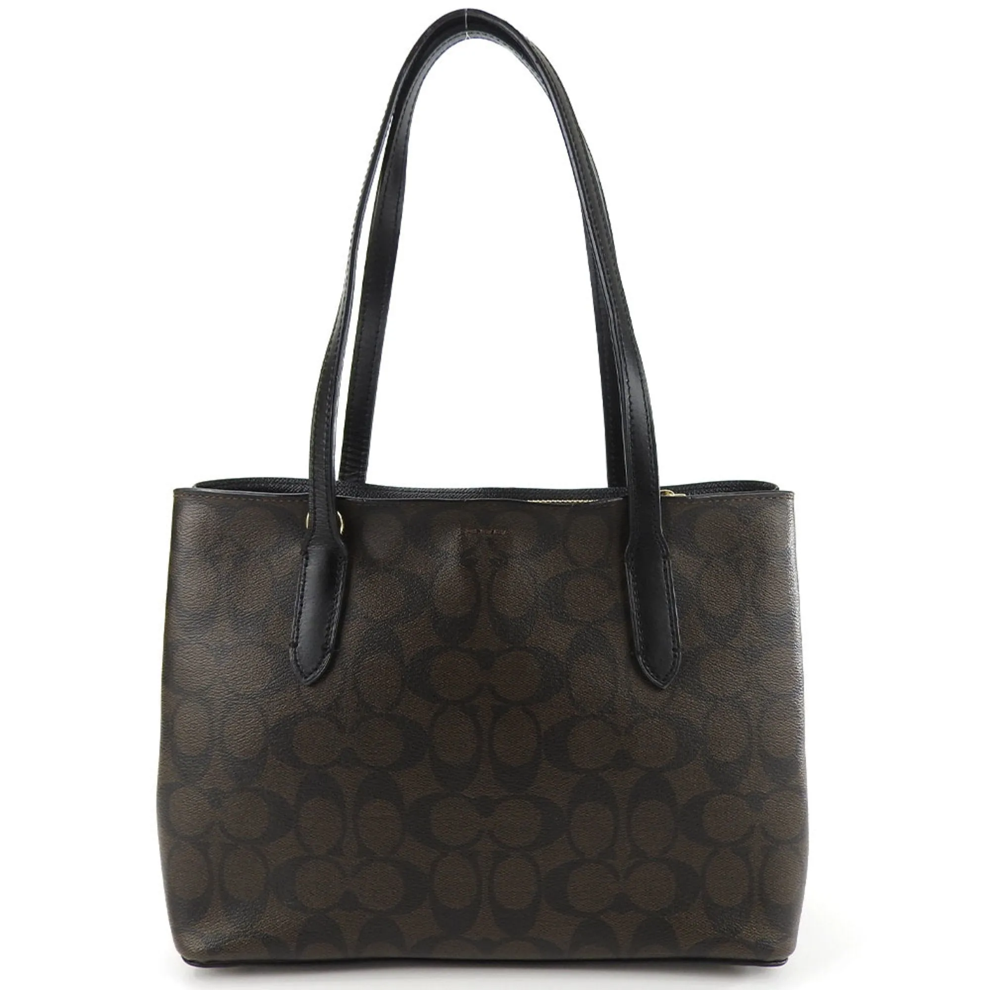 Coach    Leather Handbag (Pre-Owned)
