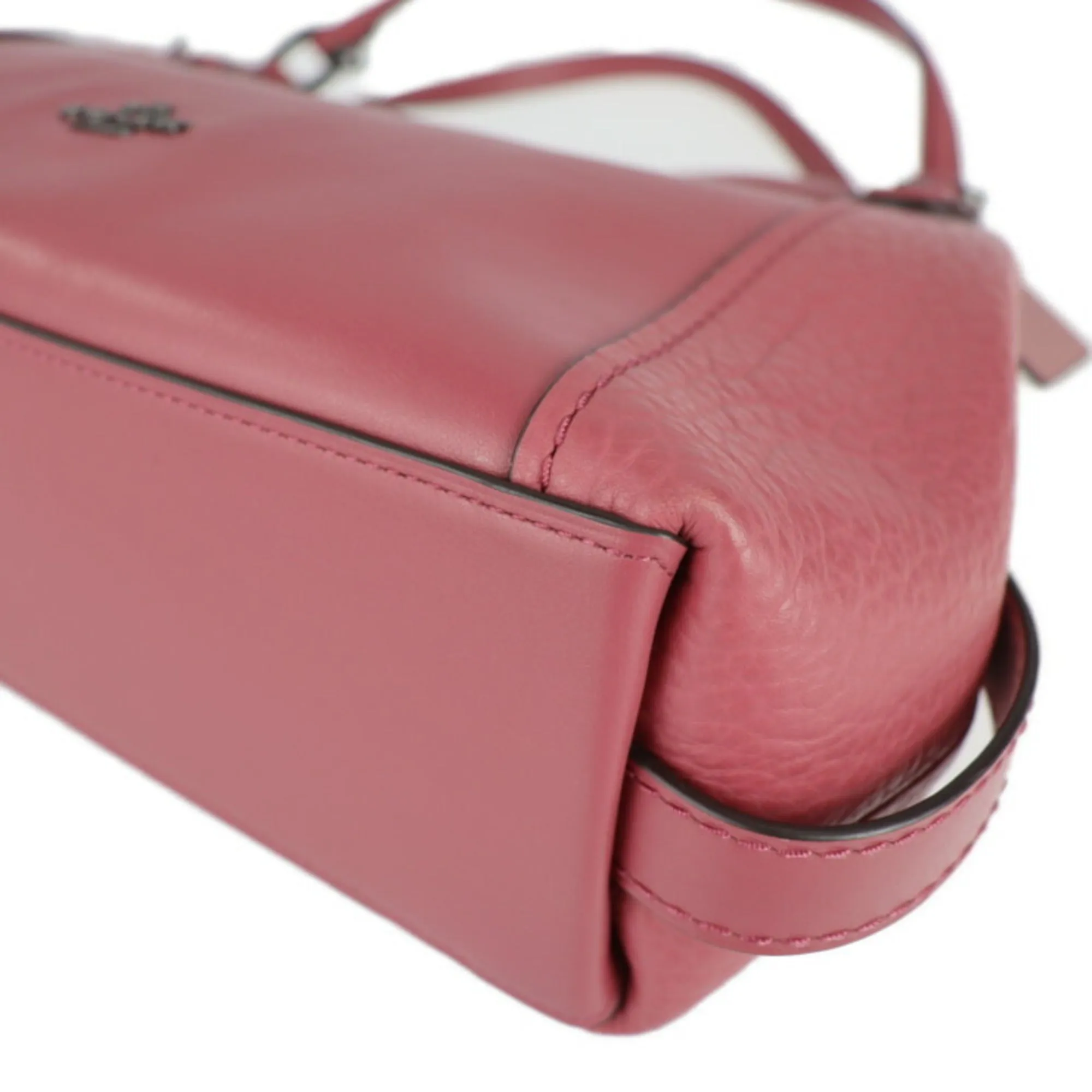 Coach  Leather Handbag Shoulder Bag (Pre-Owned)