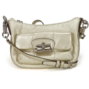 Coach  Leather Pochette Shoulder Bag (Pre-Owned)