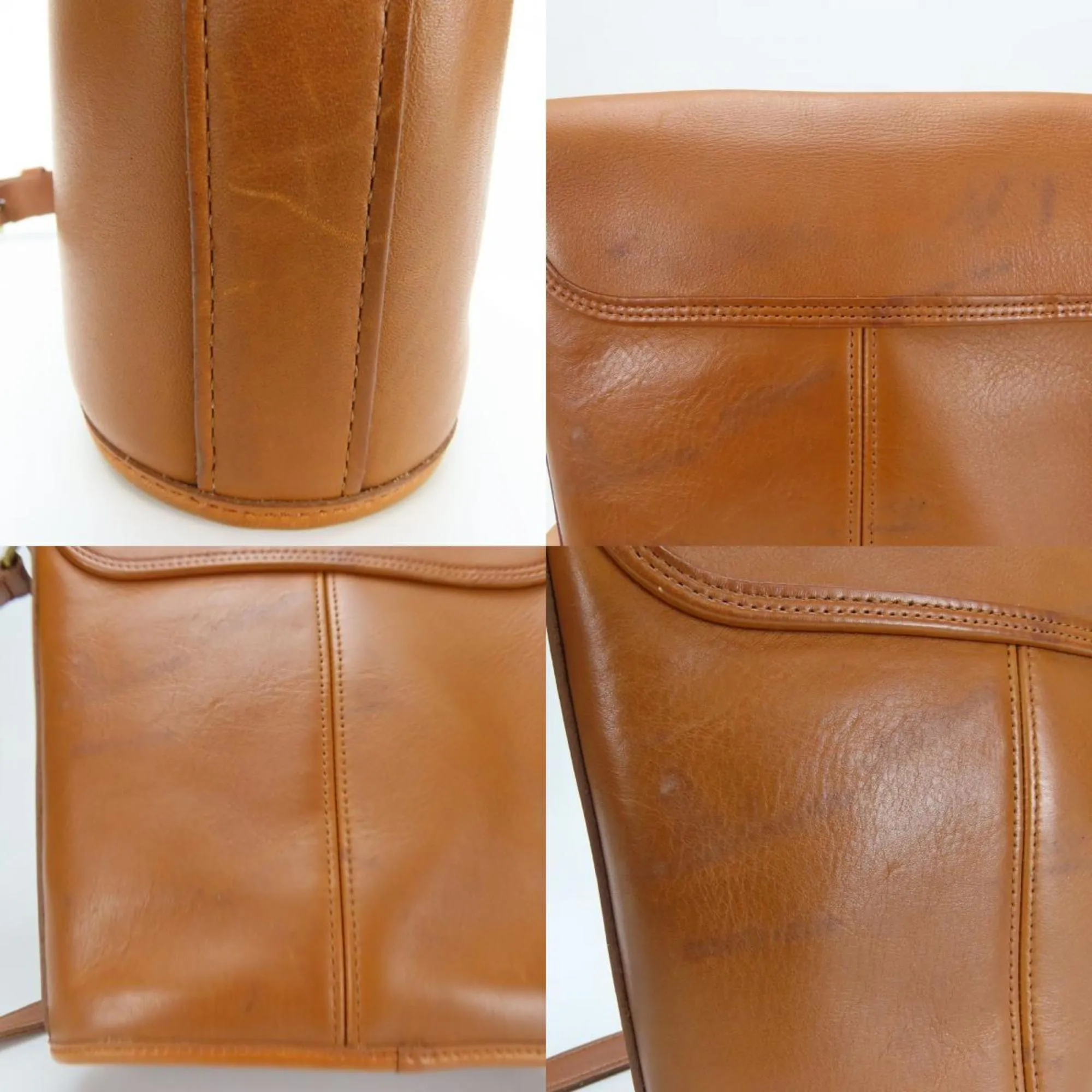 Coach Leather Shoulder Bag (Pre-Owned)