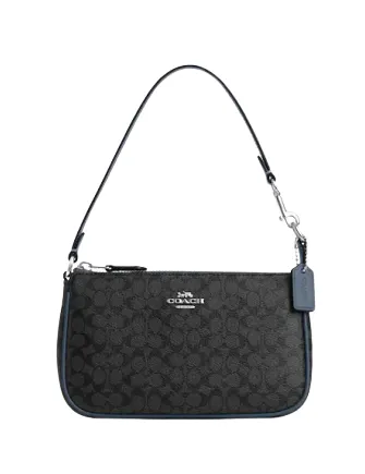 Coach Nolita 19 In Colorblock Signature Canvas