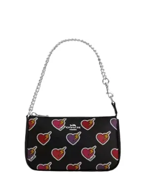 Coach Nolita 19 With Heart Bolt Print