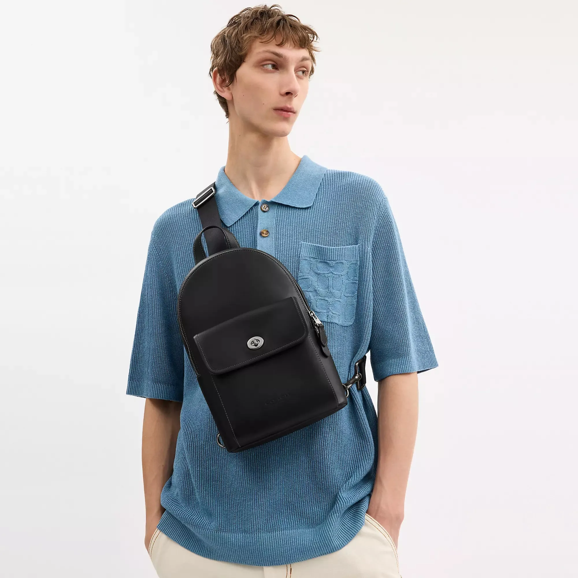 Coach Outlet Turnlock Sling Pack