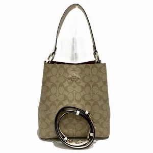 Coach   Pvc Leather Handbag Shoulder Bag (Pre-Owned)